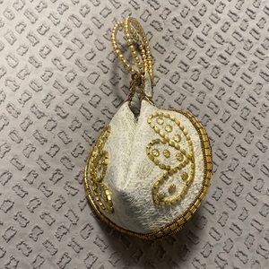 Beaded Fortune Cookie Purse